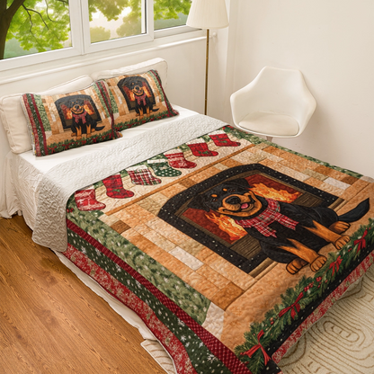 Shineful All Season Quilt 3-Piece Set Cozy Fireside Companion