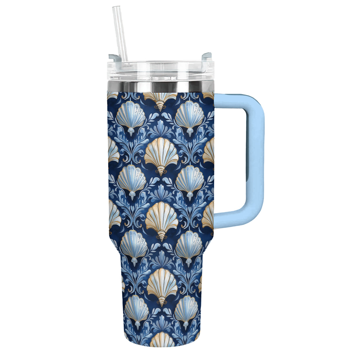 Shineful Tumbler Seashell Elegance