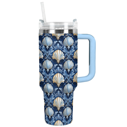 Shineful Tumbler Seashell Elegance
