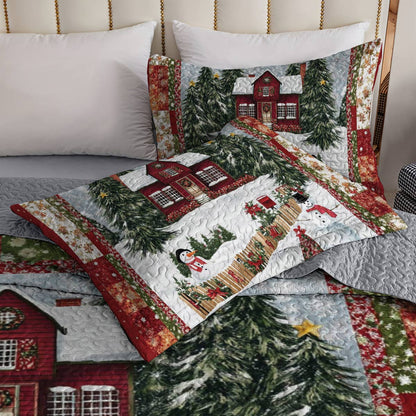 Shineful All Season Quilt 3-Piece Set Winter Dreams