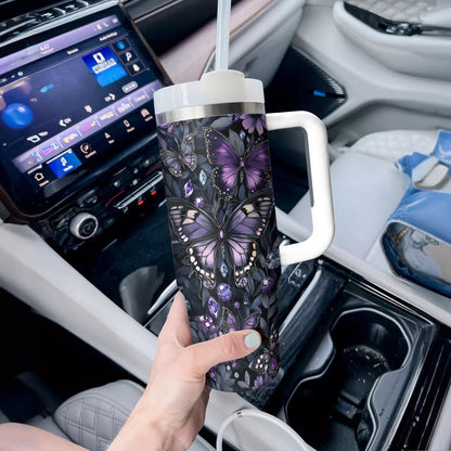Shineful Tumbler Midnight Butterfly