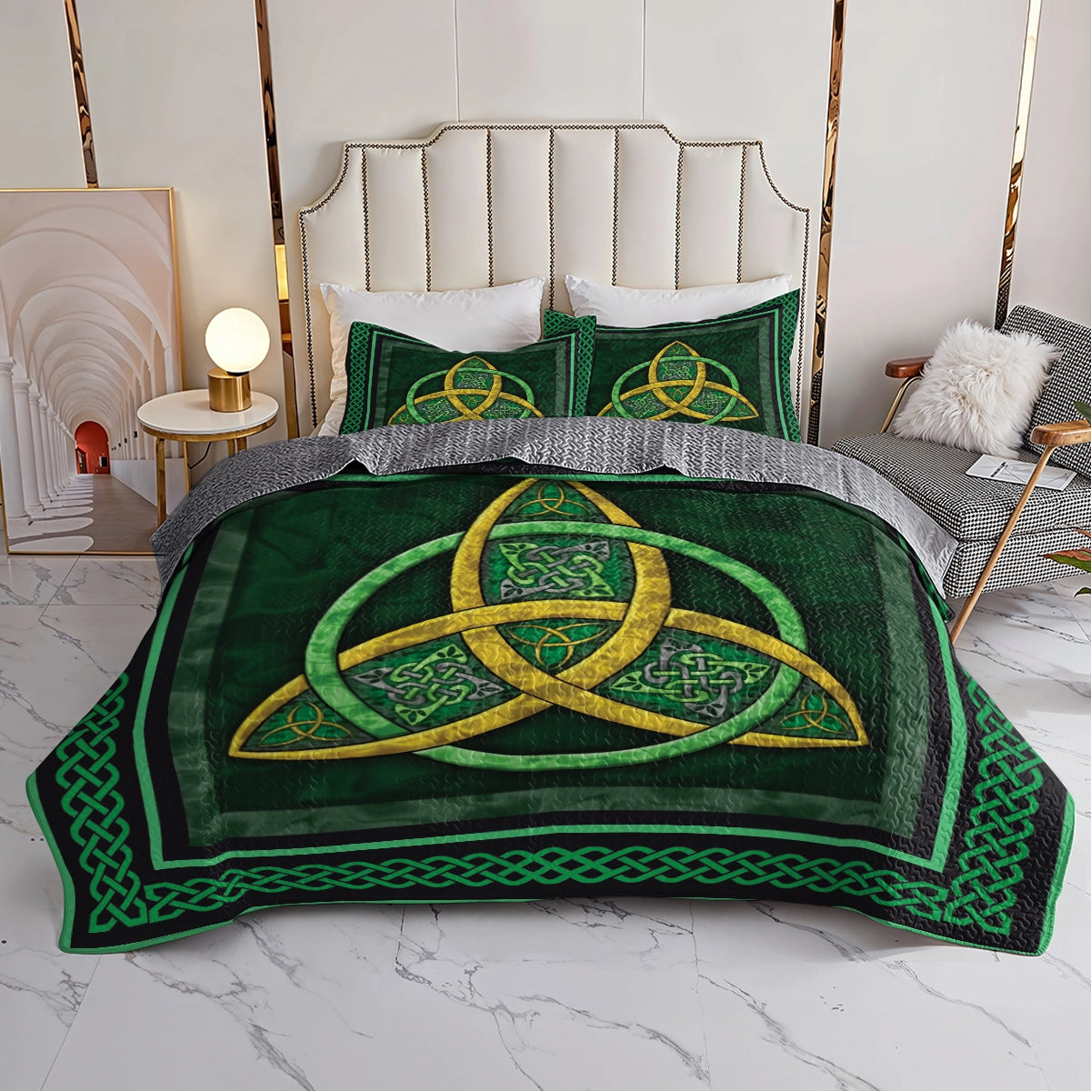 Shineful All Season Quilt 3-Piece Set - Celtic Harmony