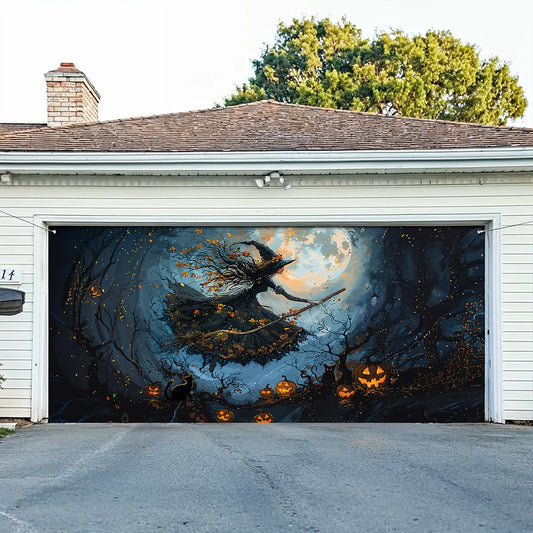 Shineful Garage Door Banner Decoration - Charmed Nightfall