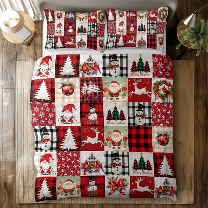 Shineful All Season Quilt 3-Piece Set - Festive Christmas