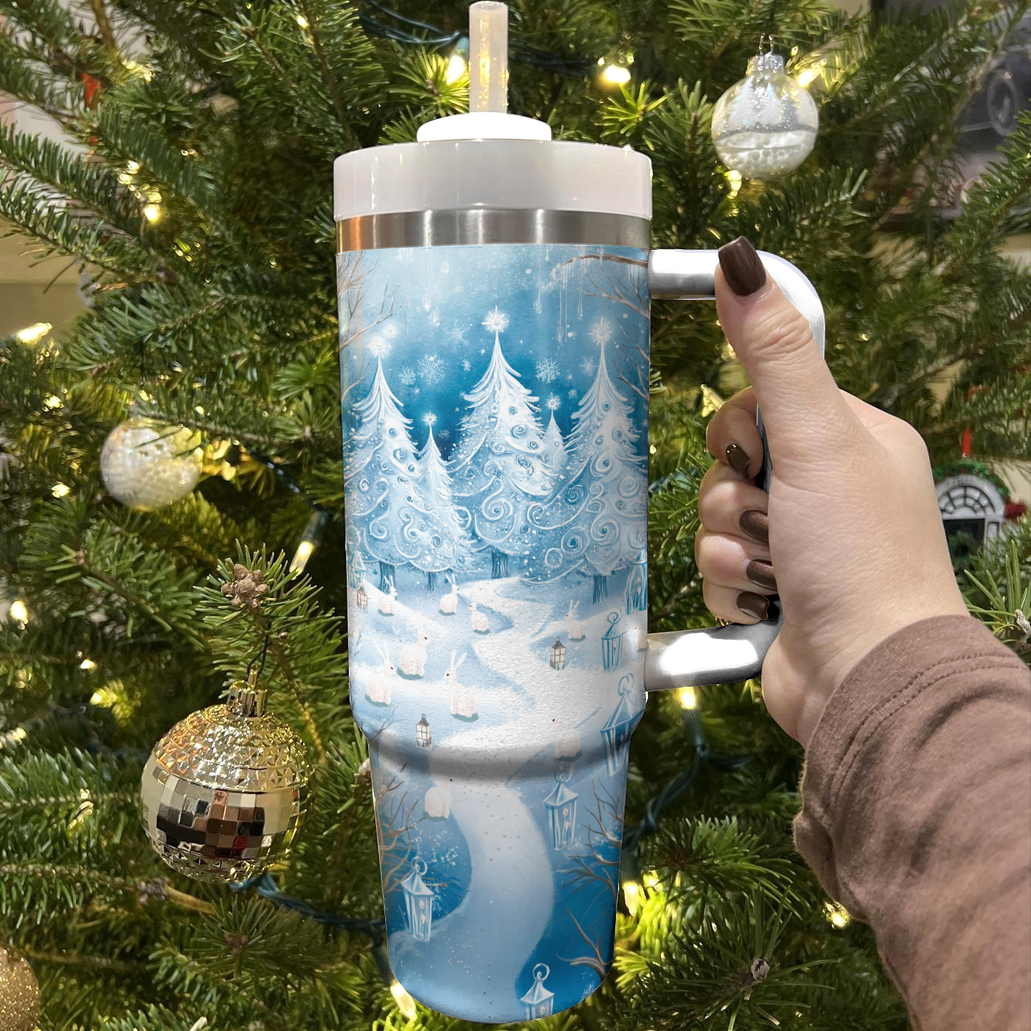 Shineful Tumbler Frosted Snowland