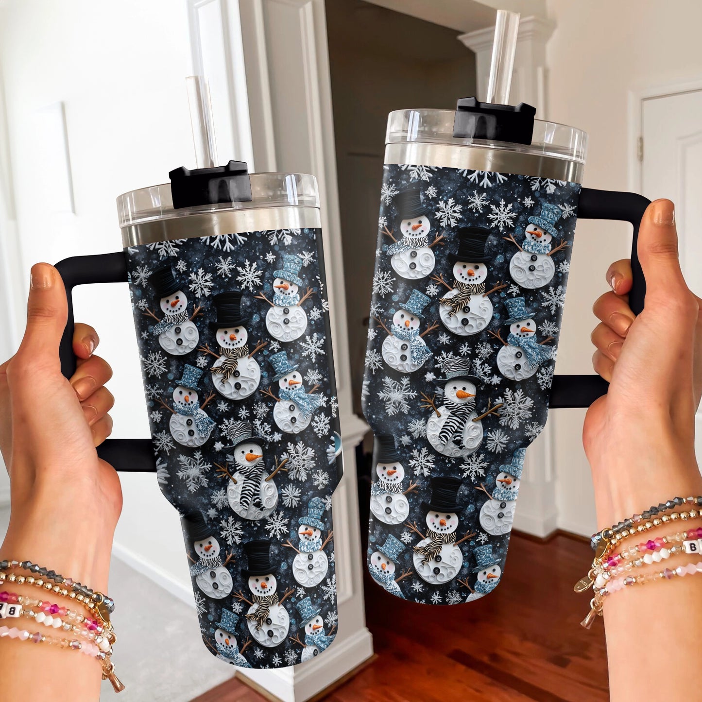 Shineful Glossy Tumbler Frosty Friends