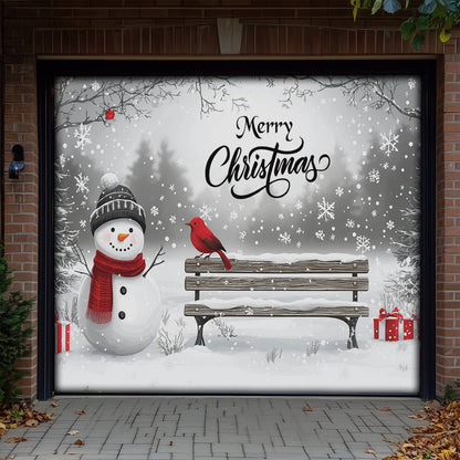 Shineful Garage Door Banner Decoration - Winter Wonderland