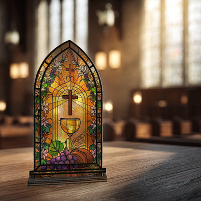 Shineful Suncatcher Candle Holder Eucharistic Light