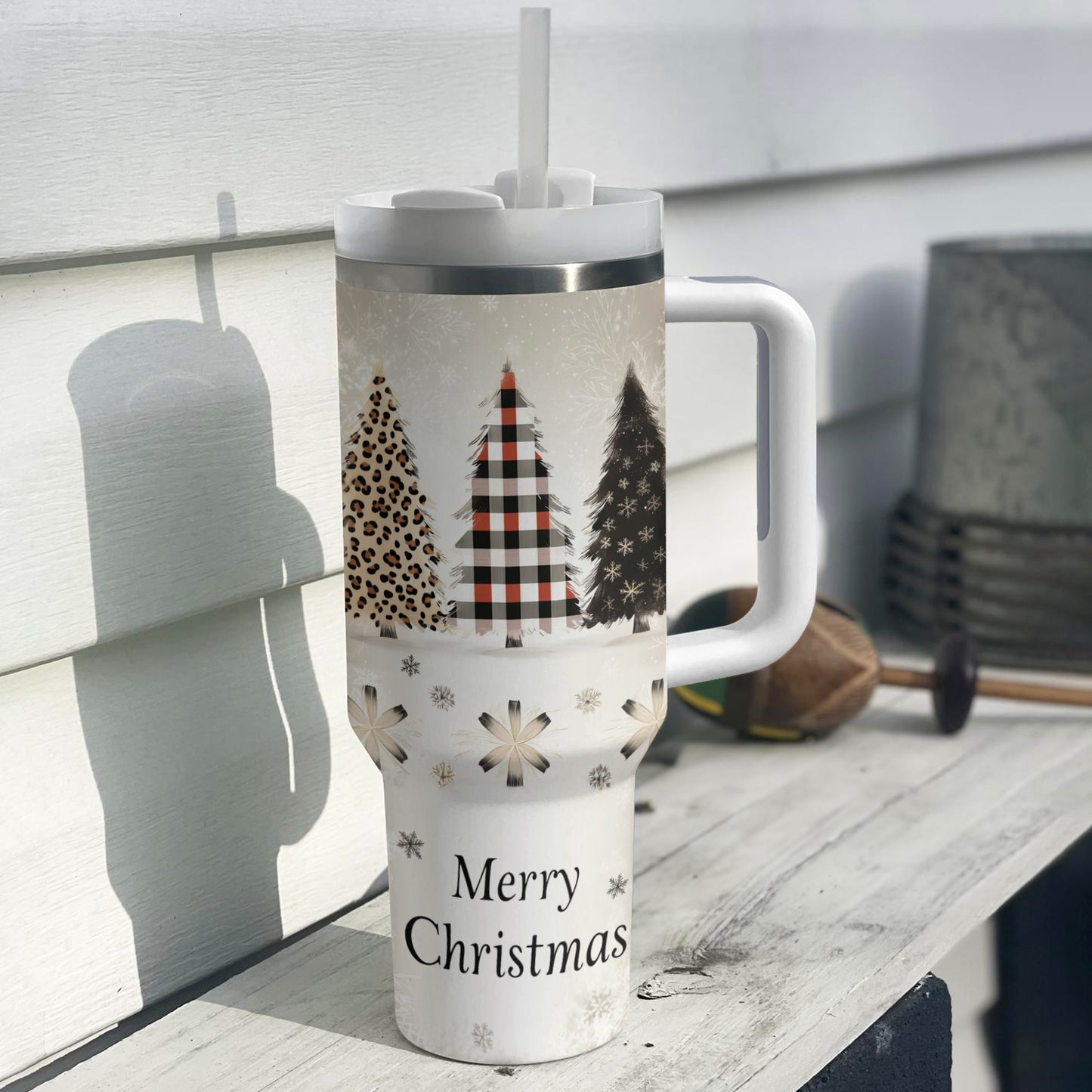 Shineful Tumbler Elegent Christmas Trees