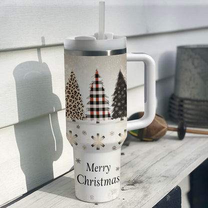 Shineful Tumbler Elegent Christmas Trees