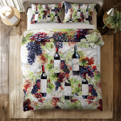 Shineful All Season Quilt 3-Piece Set Wine Bliss