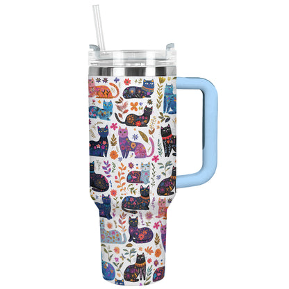 Shineful Tumbler Beautiful Cat Garden