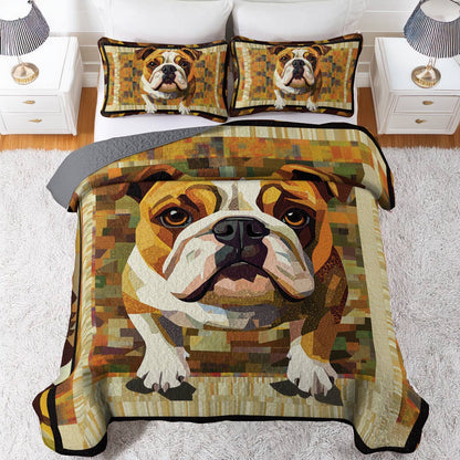 Shineful All Season Quilt 3-Piece Set Frenchie Charm
