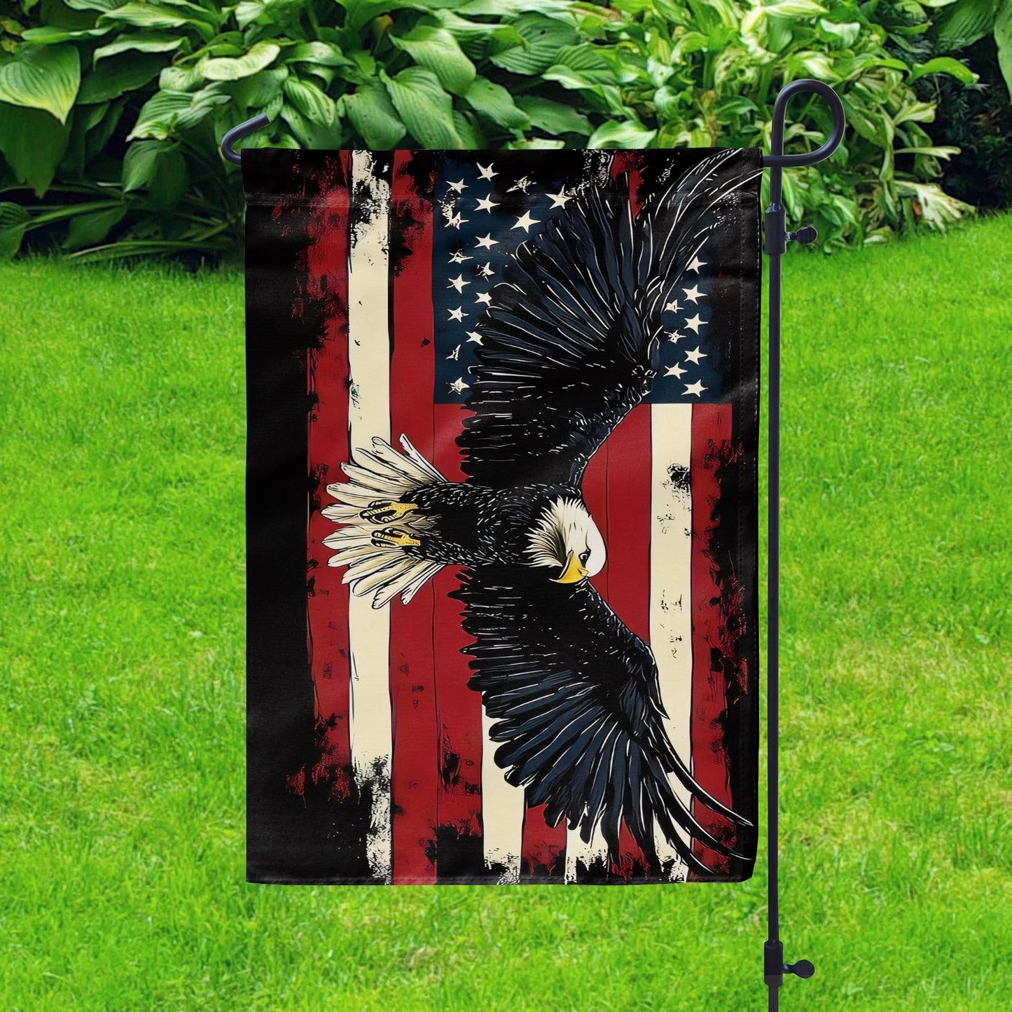Shineful Gargen Flag 12" x 18" - Still Flying Free