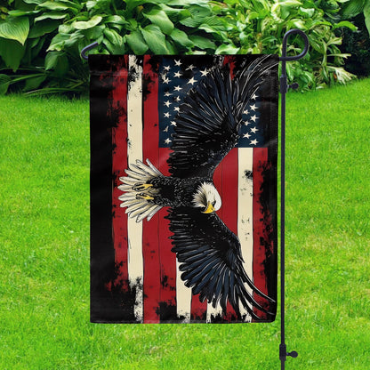Shineful Gargen Flag 12" x 18" - Still Flying Free