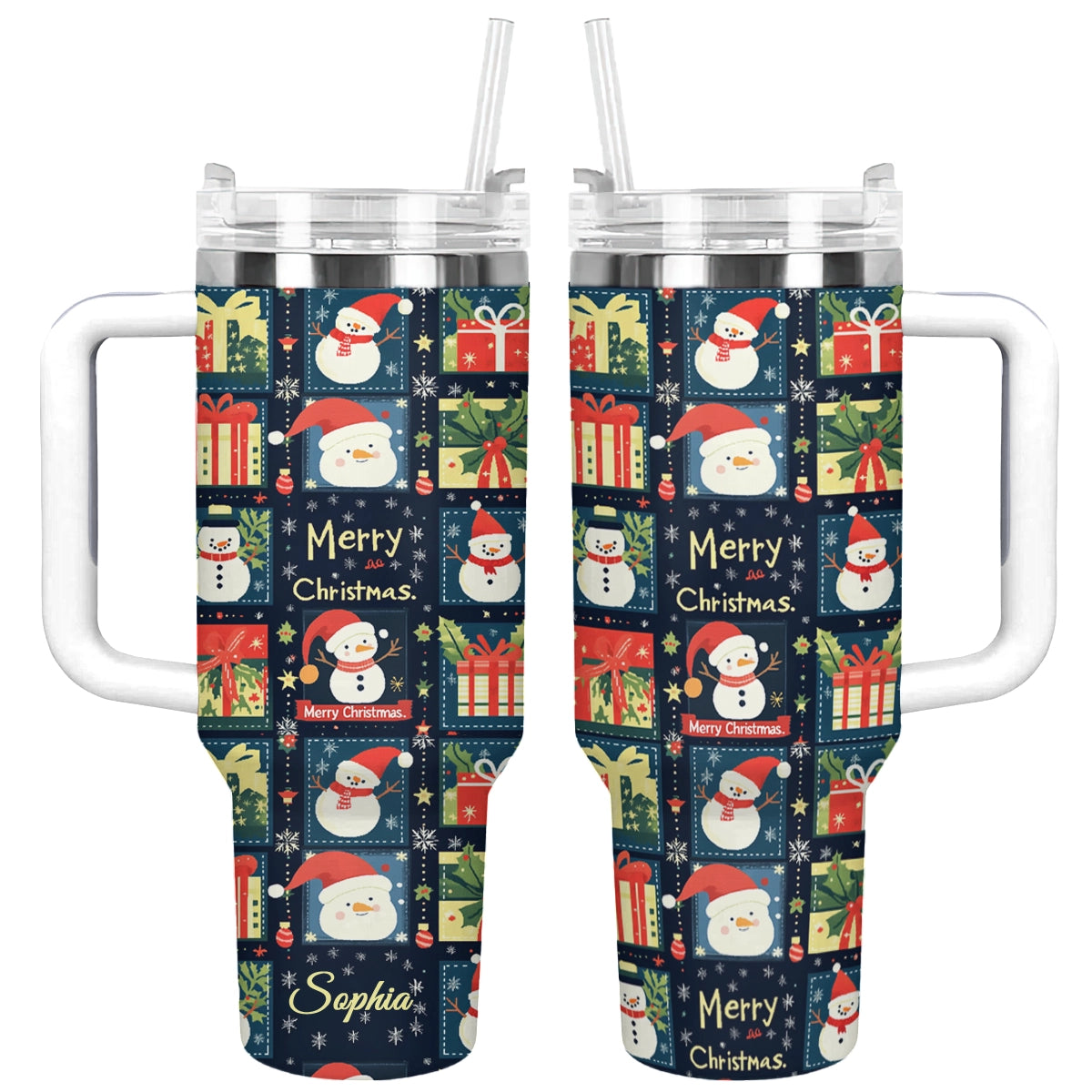 Shineful Tumbler Personalized Jolly Christmas Cheer