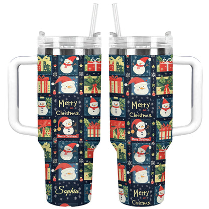 Shineful Tumbler Personalized Jolly Christmas Cheer