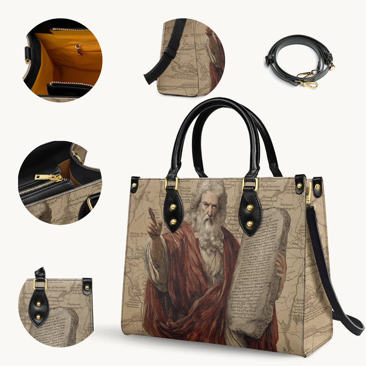 Shineful Leather Bag Moses - Bearer of the Commandments