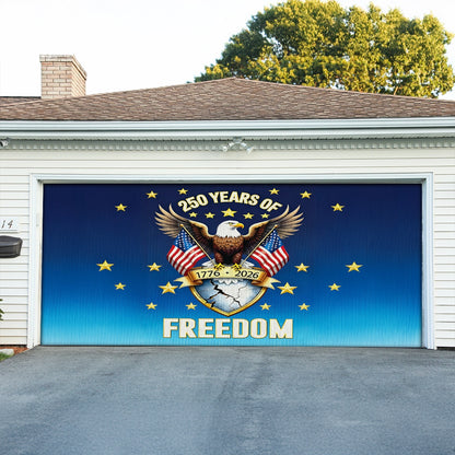 Shineful Bundle Garage and Garden Flag - The Freedom Crest of America