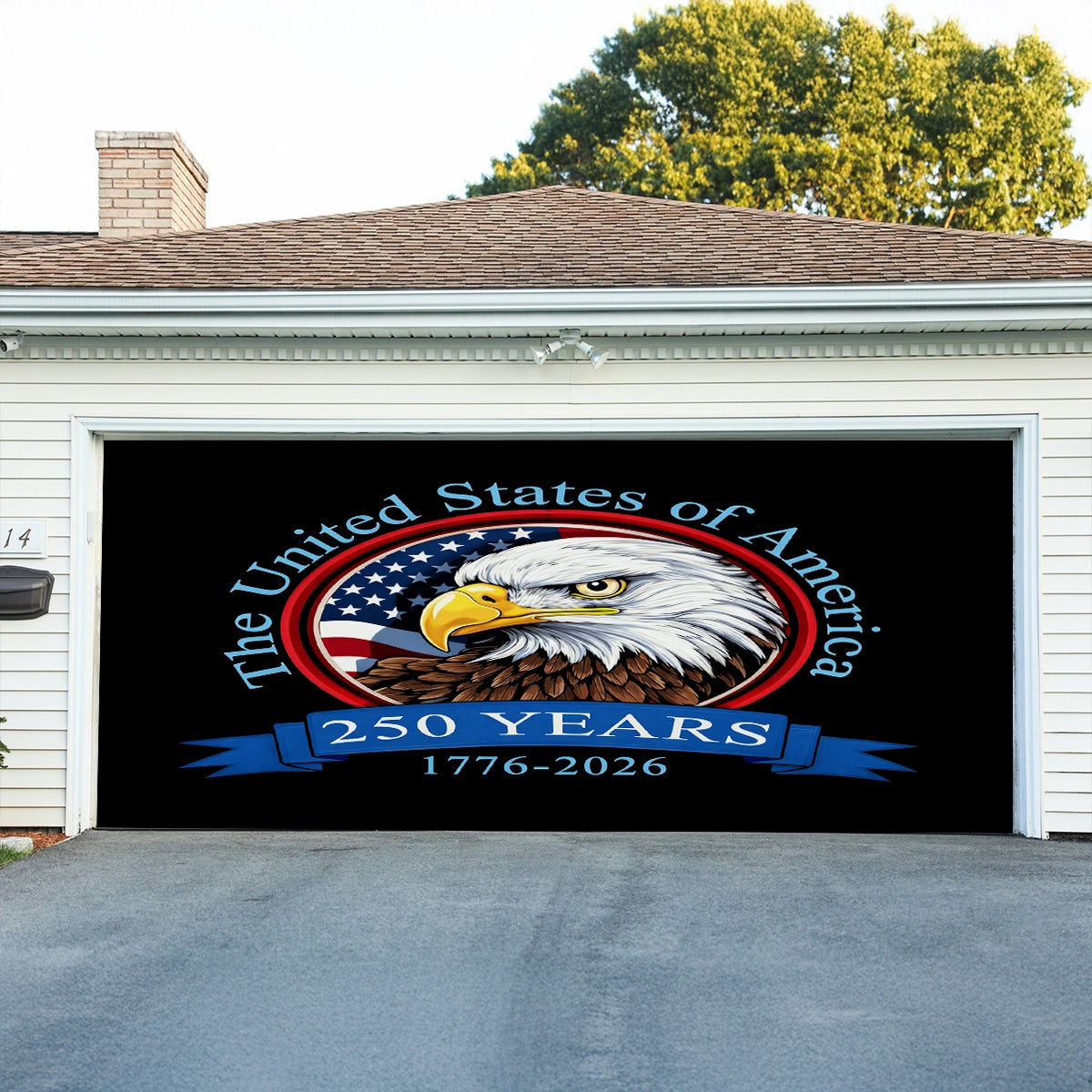 Shineful Bundle Garage and House Flag - American Heritage Seal