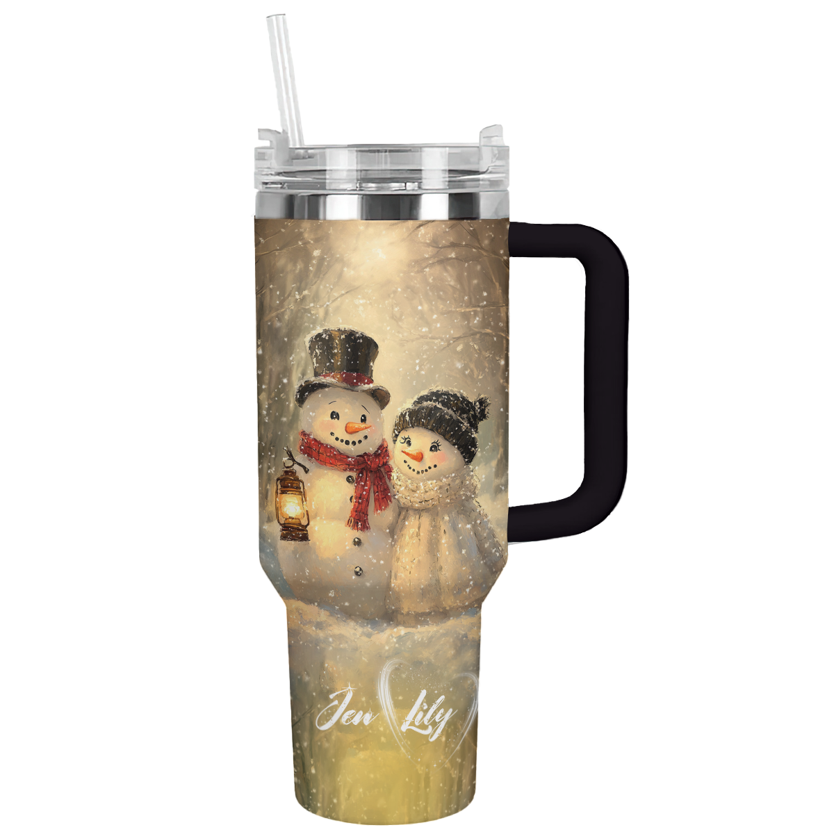 Shineful Tumbler Customized Snowy Cuddle