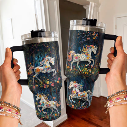 Shineful Tumbler Enchanted Forest Horse