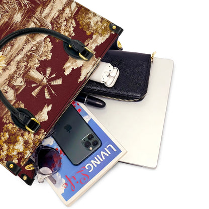 Shineful Leather Bag Texas Sunflower - Heart of the Lone Star Fields