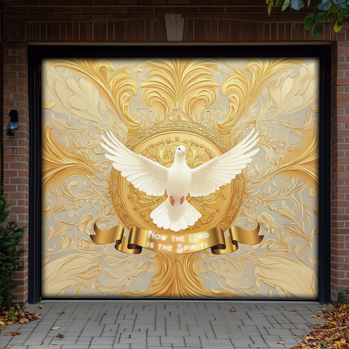 Shineful Garage Door Banner Decoration Spirit of Grace