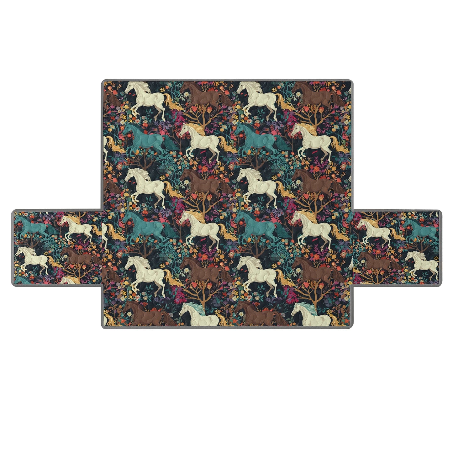 Shineful Sofa Cover Set Horse Flower