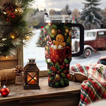 Shineful Tumbler Festive Cheer Gingerbread