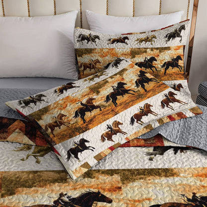Shineful All Season Quilt 3-Piece Set Western Adventure