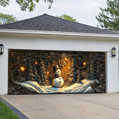 Shineful Garage Door Banner Decoration Holiday Cheer Starts