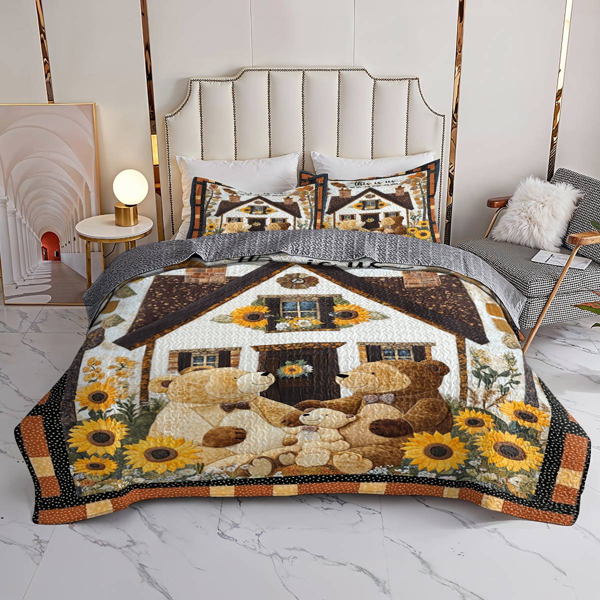 Shineful All Season Quilt 3-Piece Set Cozy Our Home