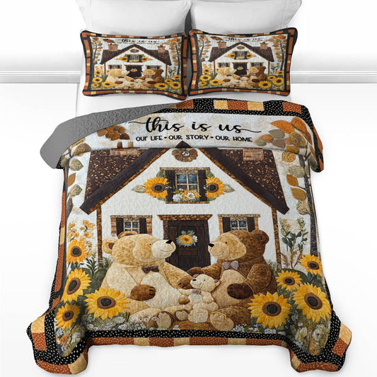 Shineful All Season Quilt 3-Piece Set Cozy Our Home