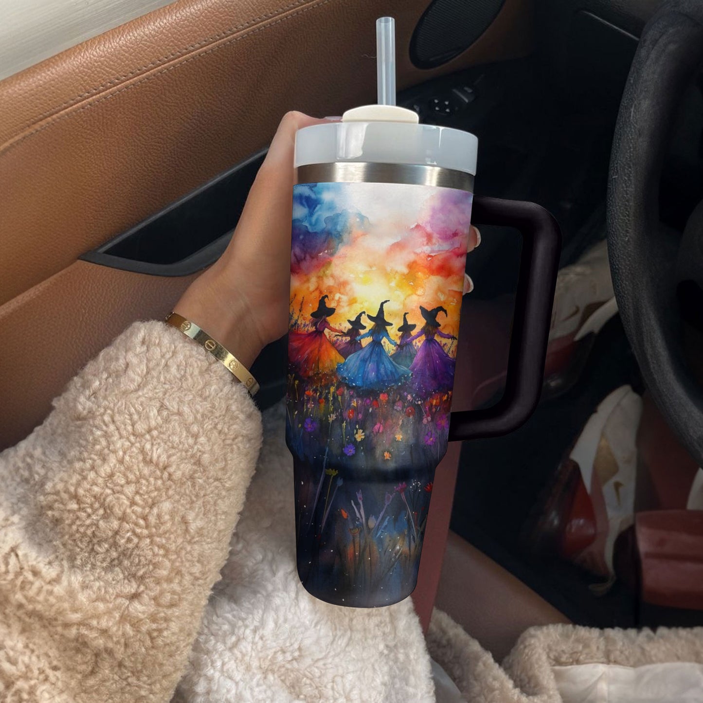 Shineful Tumbler Colorful Witch Halloween