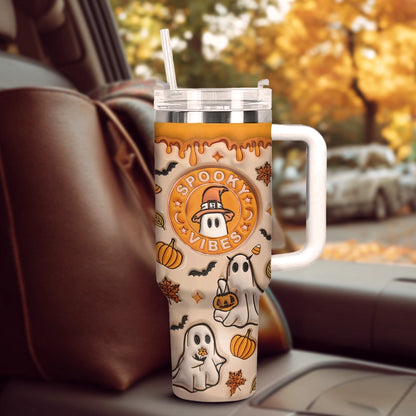 Shineful Glossy Tumbler Halloween Spooky Vibes