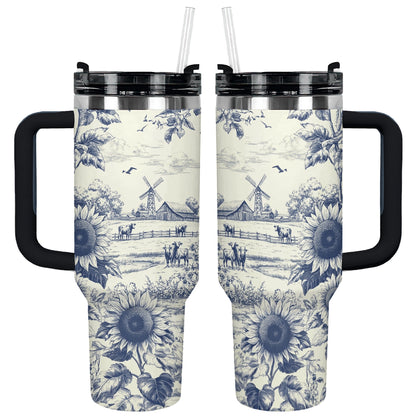 Shineful Tumbler Sunflower Farm Breeze