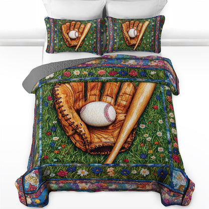 Shineful All Season Quilt 3-Piece Set - Home Run Heritage