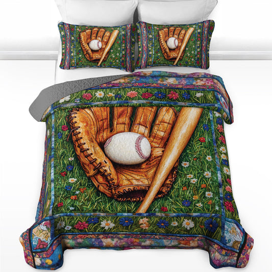 Shineful All Season Quilt 3-Piece Set - Home Run Heritage
