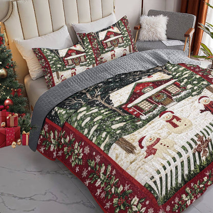 Shineful All Season Quilt 3-Piece Set Festive Frolic
