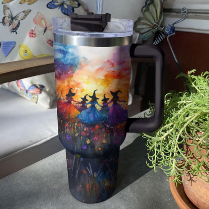 Shineful Tumbler Colorful Witch Halloween