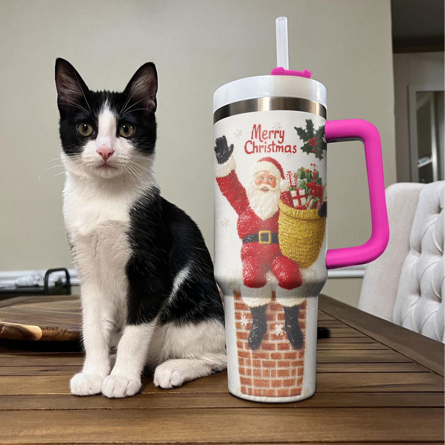 Shineful Tumbler Christmas Chimney Surprise