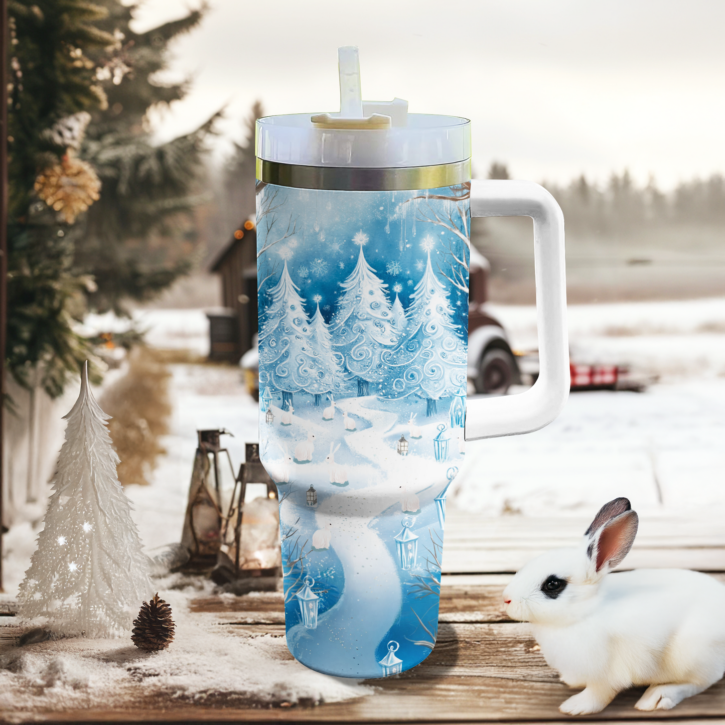 Shineful Tumbler Frosted Snowland