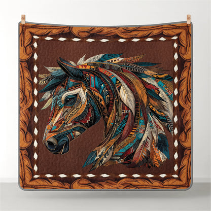 Shineful All Season Quilt 3-Piece Set Spirit of the Horse