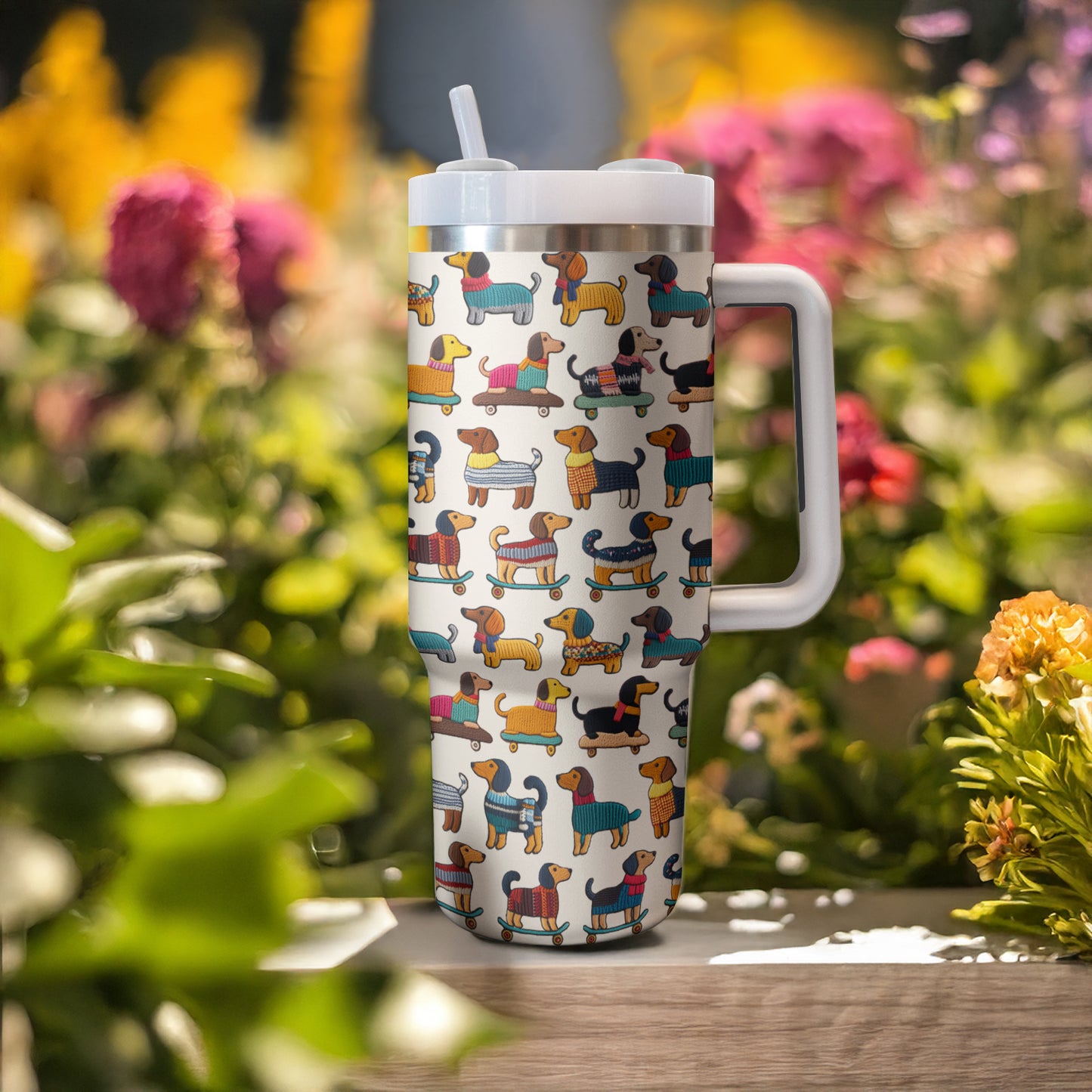 Shineful Tumbler Playful Skater Dachshund