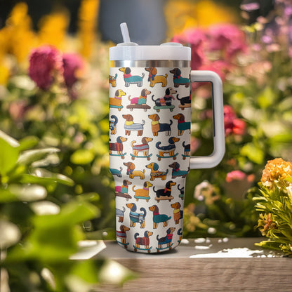 Shineful Tumbler Playful Skater Dachshund