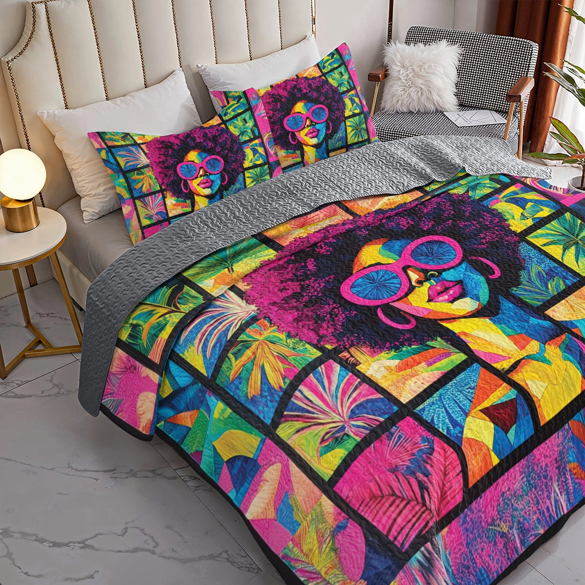 Shineful All Season Quilt 3-Piece Set - Queen's Essence