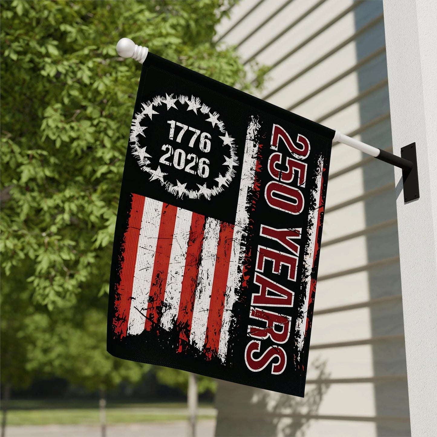 Shineful House Flag 30" x 40" - Liberty Was Earned