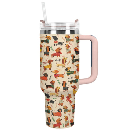 Shineful Tumbler Dachshund Woof Delight