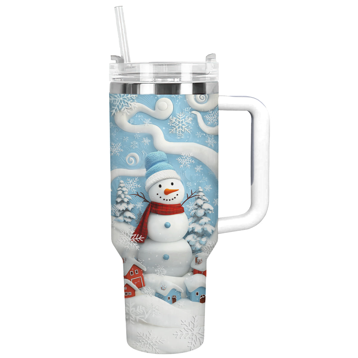 Shineful Tumbler Joyful Winter Snowman